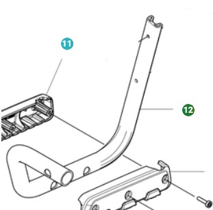 Frame Assy Right Bumper i gruppen  hos Entreprenadbutiken (5310169-01)