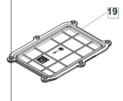 COVER BATTERY - INCLUDING SEAL i gruppen  hos Entreprenadbutiken (5367779-01)