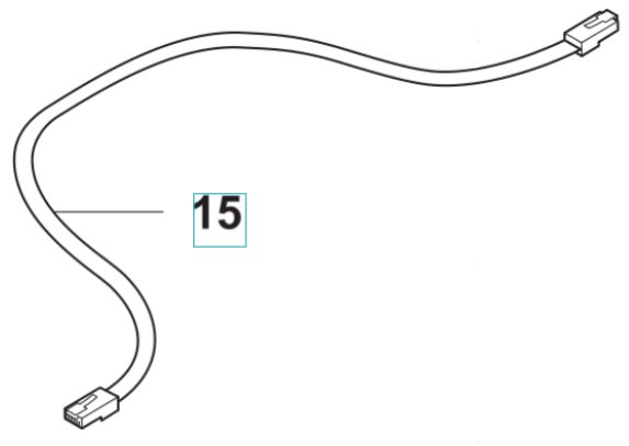 WIRING ASSY MODULAR JACK 6/6 R i gruppen  hos Entreprenadbutiken (5893508-06)