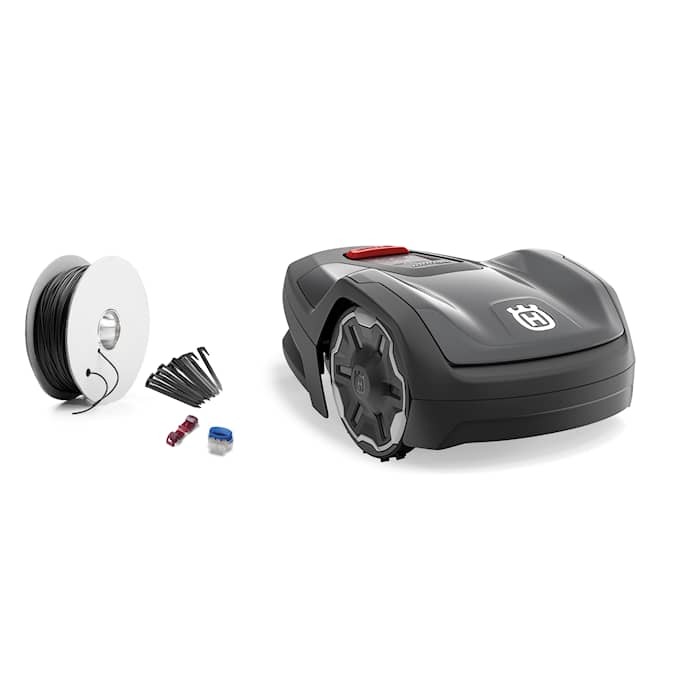 Husqvarna Automower® Aspire™ R4 Startpaket i gruppen Trädgård / Husqvarna Aspire™ 18v batteridrivna maskiner / Aspire™ trädgårdsmaskiner hos Entreprenadbutiken (9705685-40)